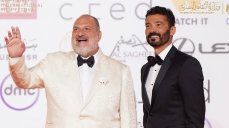خالد الصاوي وخالد النبوي في مهرجان القاهرةالسينمائي