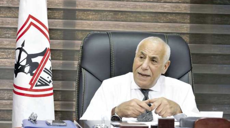 حسين لبيب رئيس الزمالك