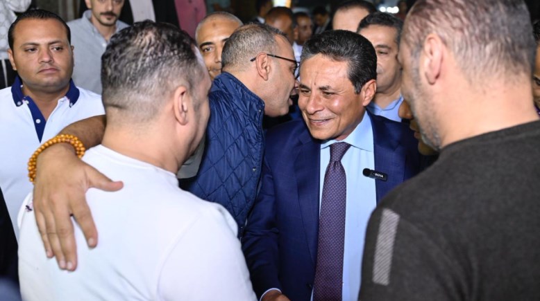 استقبال جماهيري حاشد للمستشار طاهر الخولي