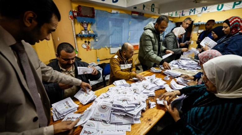 عملية فرز الأصوات في انتخابات مجلس النواب