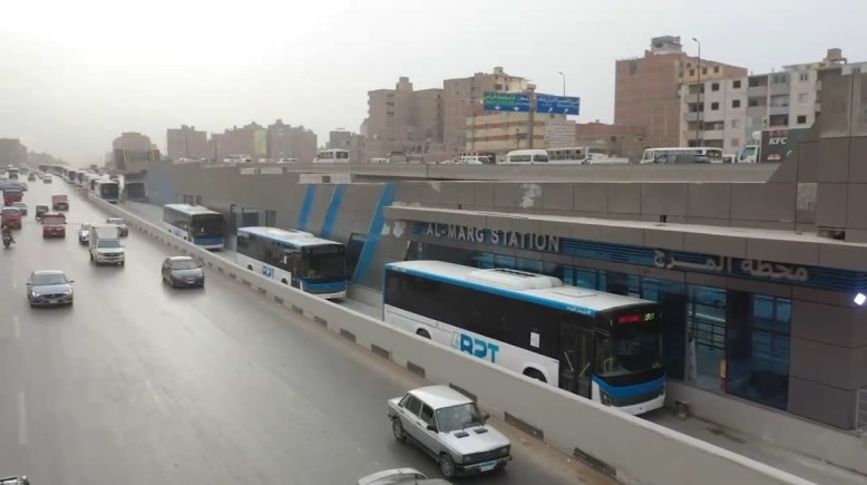 الشركه المصرية للأتوبيس الترددي BRT