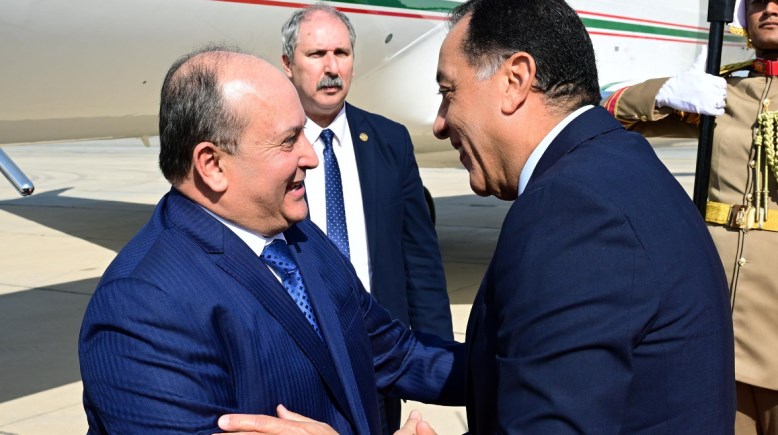 رئيس الوزراء مصطفى مدبولي والوزير الأول للجمهورية الجزائرية الديمقراطية الشعبية