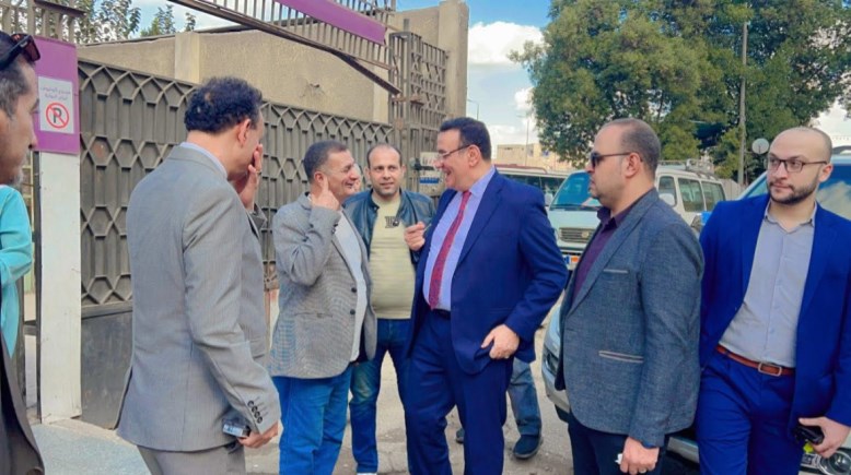 جولة الدكتور صلاح حسب الله في شبرا الخيمة