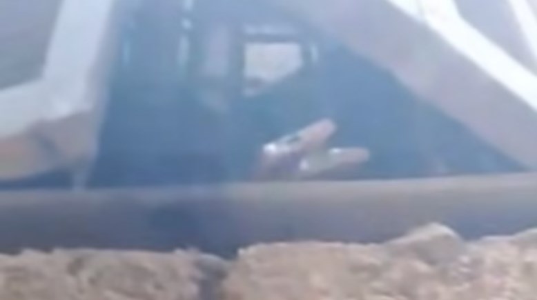 جانب من الفيديو الذي نشره رامي الجبالي 