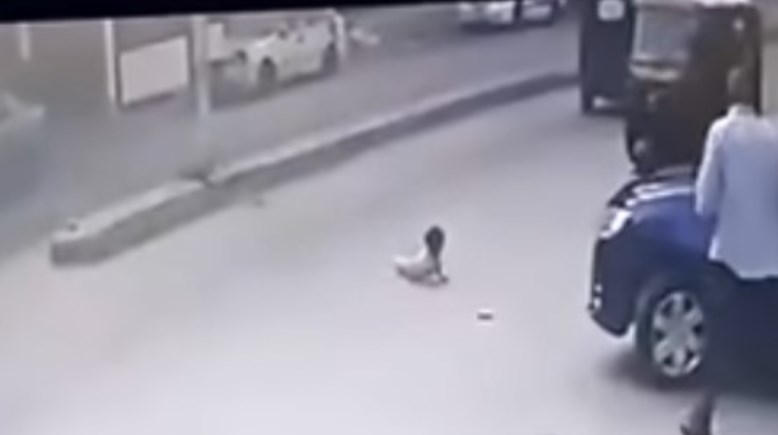 لقطة من كاميرات المعادي