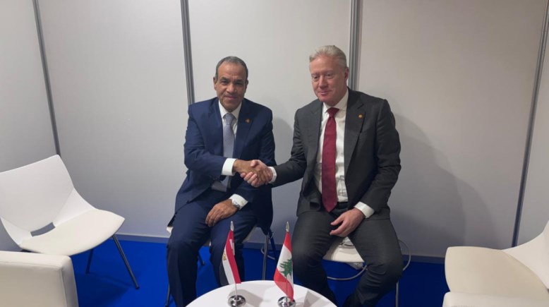 وزير الخارجية ونظيره اللبناني