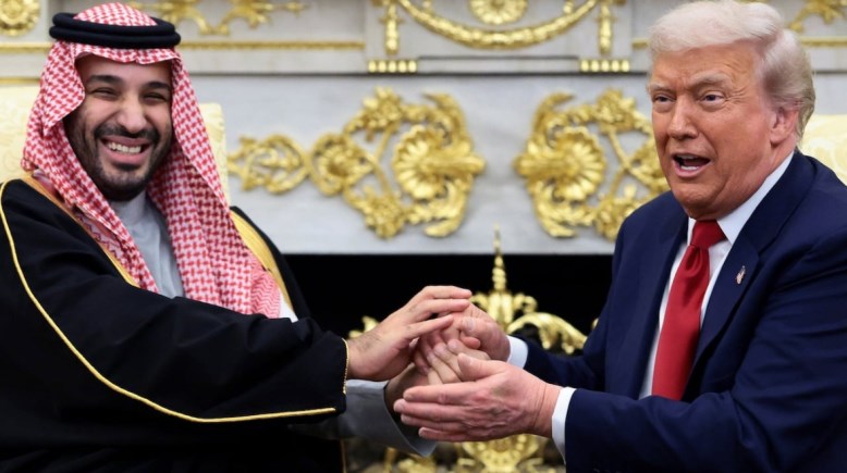  الرئيس الأمريكي دونالد ترامب وولي العهد السعودي محمد بن سلمان