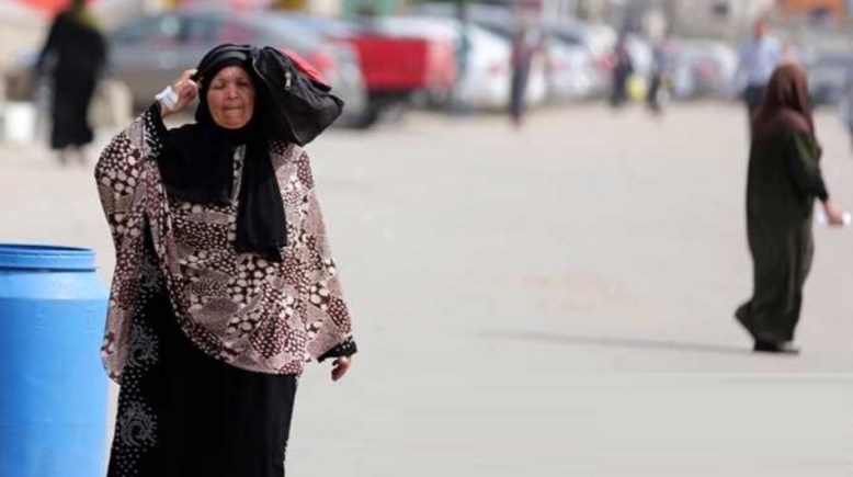 ارتفاع درجات الحرارة 