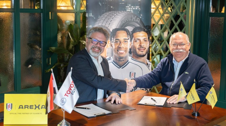 تويوتا إيجيبت موزعًا لإطارات AREXA