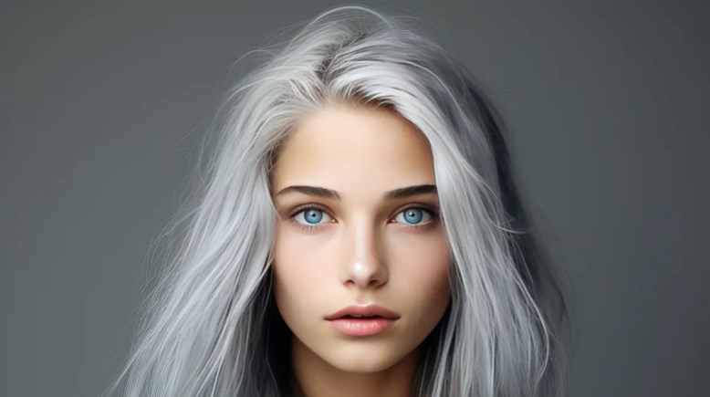 الشيب لدى النساء