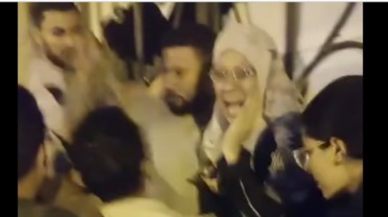 لحظة اقتحام منزل في المعادي