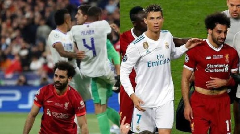 محمد صلاح أمام ريال مدريد 