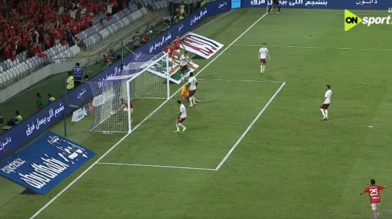 من مباراة الأهلي وسيراميكا