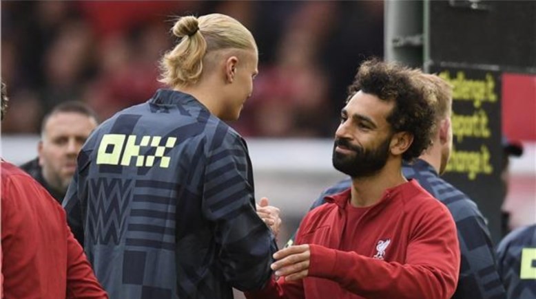 محمد صلاح وهالاند