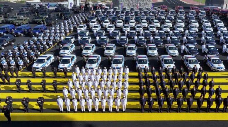 جانب من الخطة الأمنية لوزارة الداخلية