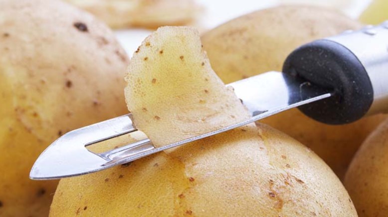 نفايات البطاطس- تعبيرية