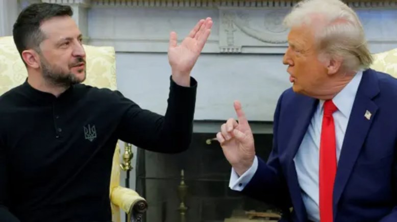 رئيسا أمريكا وأوكرانيا، دونالد ترامب وزيلينسكي