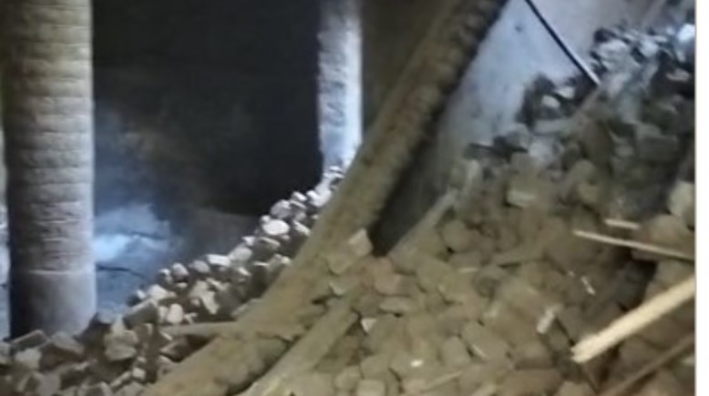 انهيار منزل في طهطا
