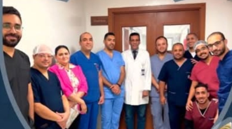 الطاقم الطبي بمجمع الأقصر الطبي