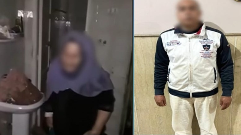 المتهم وجانب من الواقعة 