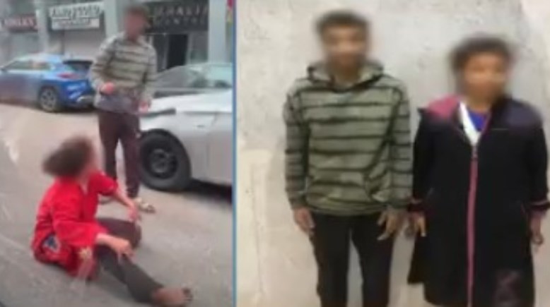 المتهمان وجانب من الواقعة