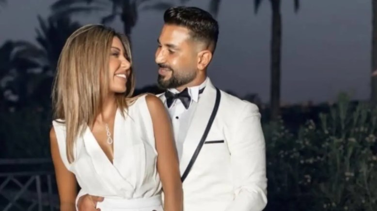 أحمد سعد وزوجته