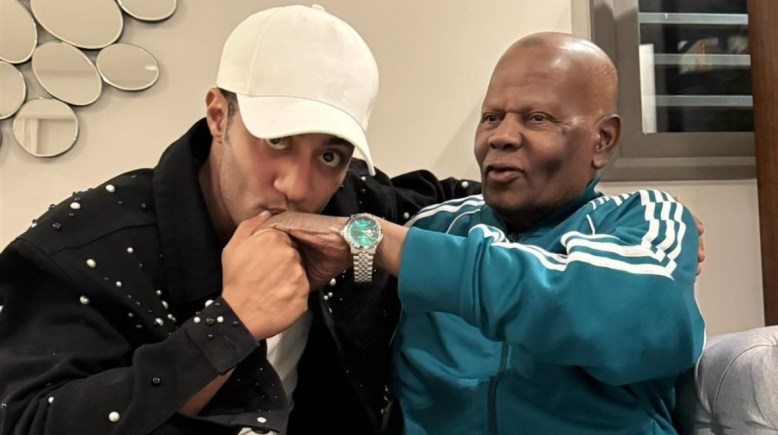 محمد رمضان ووالده