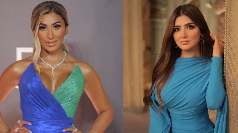 مي عمر ودينا الشربيني