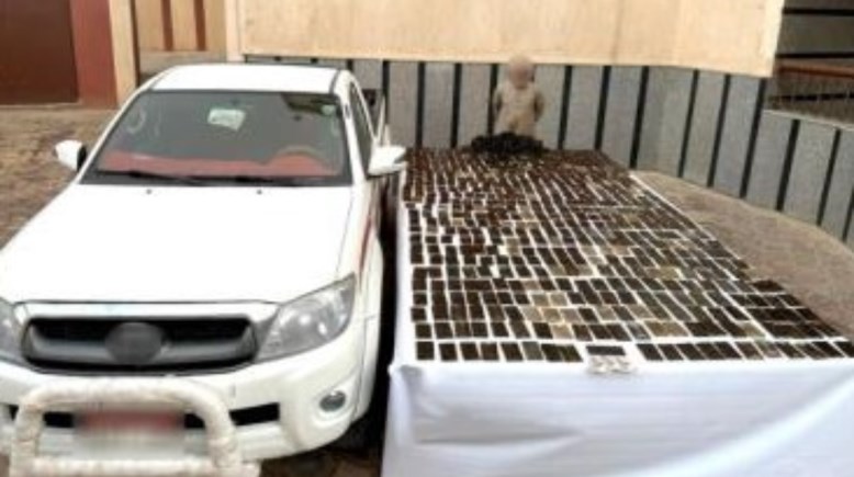 جانب من المضبوطات 