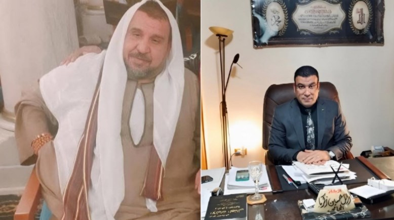 صاحب محل مكرونة أبو رجيلة والمحامي وائل حسين زكريا