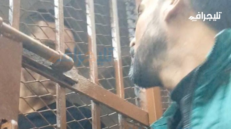 رمضان صبحي داخل قفص الاتهام