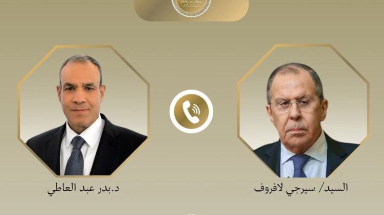 وزير الخارجية والهجرة بدر عبد العاطي، ووزير خارجية روسيا، سيرجي لافروف
