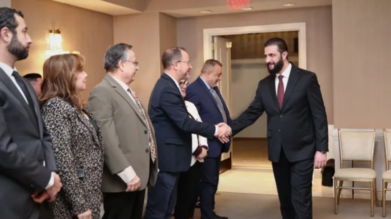 الرئيس السوري أحمد الشرع