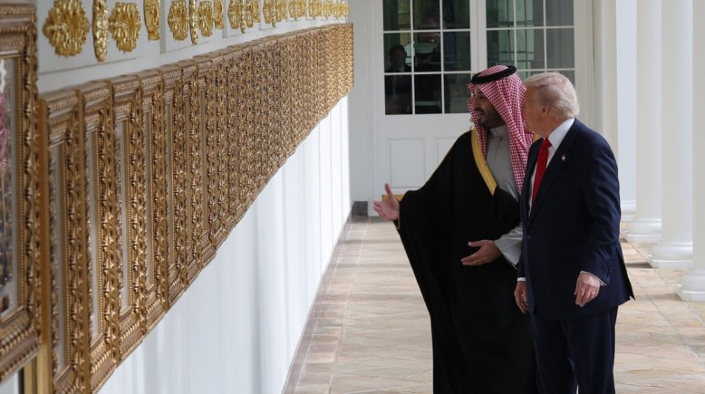 الرئيس الأمريكي دونالد ترامب وولي العهد السعودي محمد بن سلمان