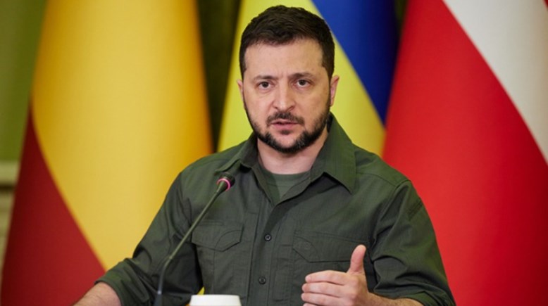 الرئيس الأوكراني فولوديمير زيلينسكي