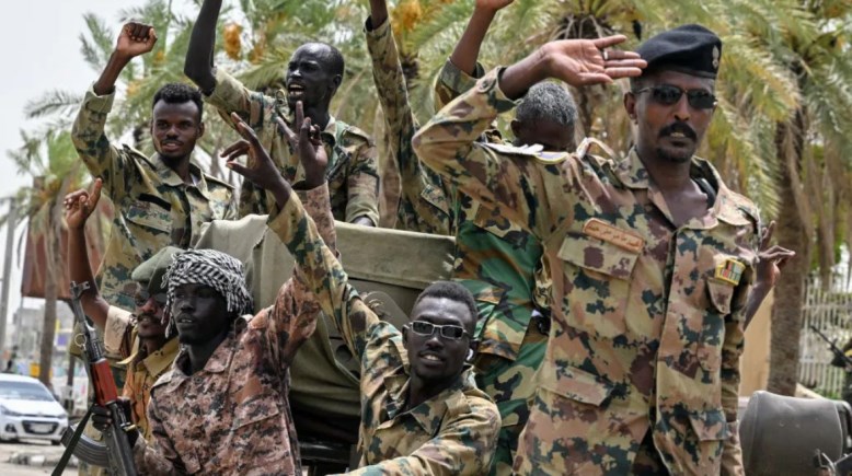 عناصر من الجيش السوداني