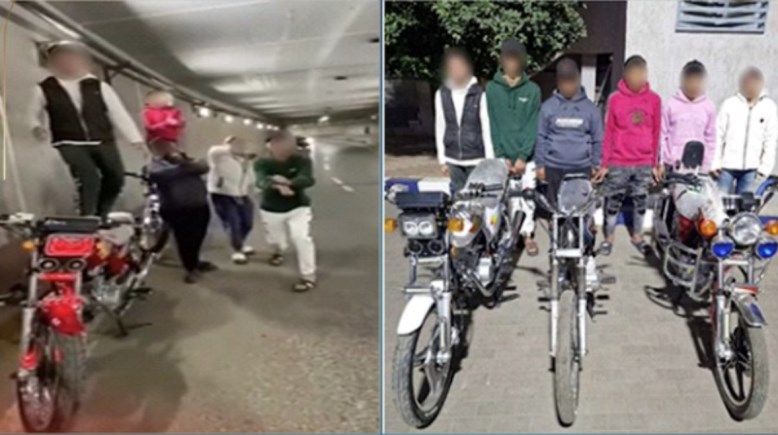 المتهمون في واقعة الرقص في النفق بالشرقية