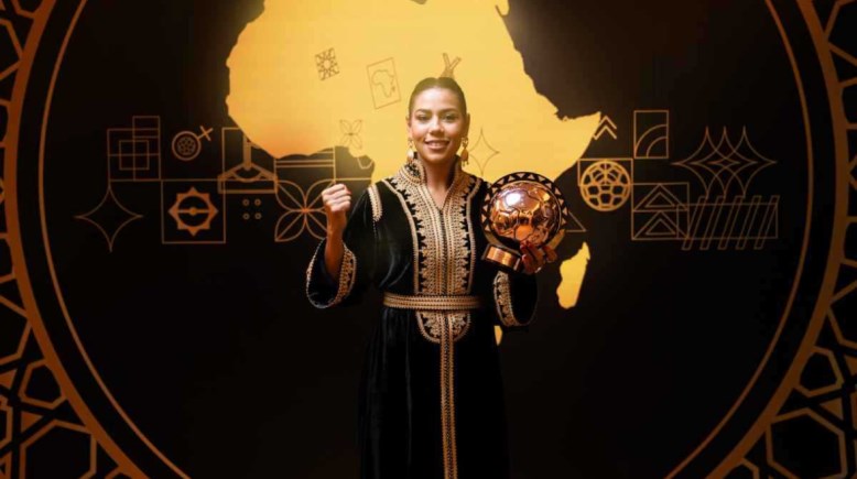 غزلان الشباك أفضل لاعبة أفريقية