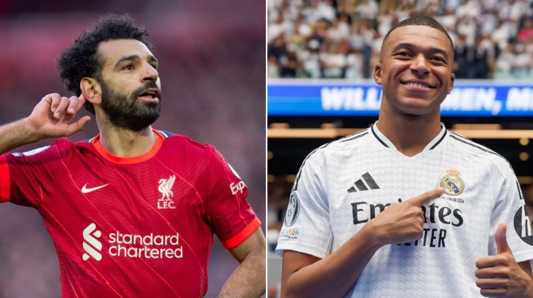 كيليان مبابي، محمد صلاح