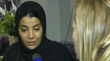 سامية كامل والدة الطفلة أيسل