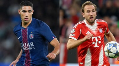 هاري كين وأشرف حكيمي نجما بايرن ميونخ وباريس سان جيرمان