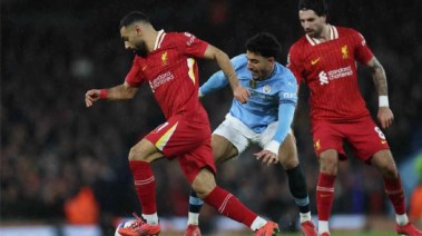 موعد مباراة مانشستر سيتي وليفربول