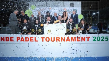 اختتام بطولة البادل