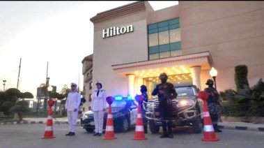 شرطة نسائية لتأمين افتتاح المتحف المصري الكبير