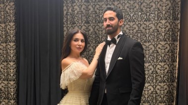 مي عز الدين وزوجها أحمد تيمور