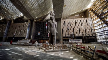 الاستعداد لافتتاح المتحف المصري الكبير