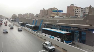 الشركه المصرية للأتوبيس الترددي BRT
