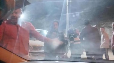 جانب من واقعة التعدي على سيدة في موقف عرب المعادي