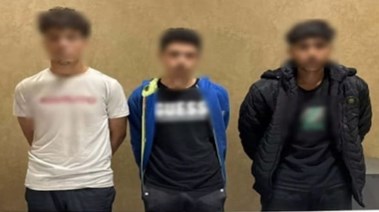 المتهمون بالتعدي على طالب الهرم