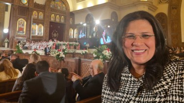  النائبة السابقة منى جاب الله